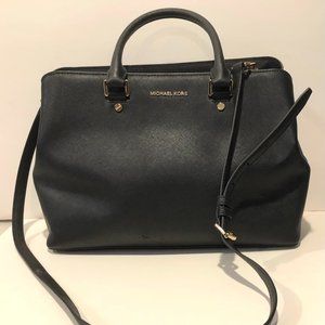 Michael Kors Black Crossbody Large Bag